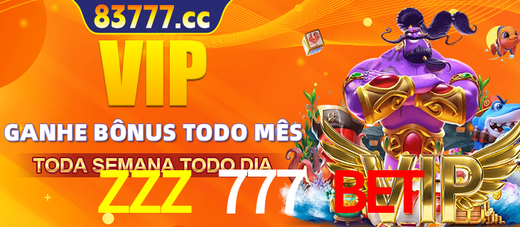 Banner promocional do ZZZ 777 BET oferecendo 100% de recompensas adicionais contínuas para quem fizer o login diário (Daily sign-in), com um mascote de coelho.