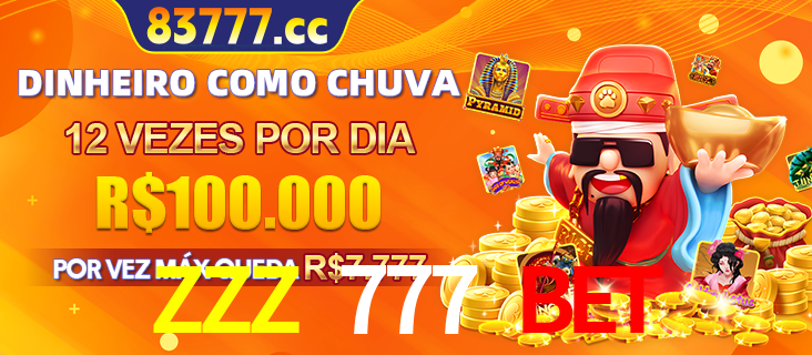 Banner do programa de recompensas Recomende para amigos do ZZZ 777 BET, detalhando os bônus por convidar amigos, com prêmios que chegam a R$288.888.